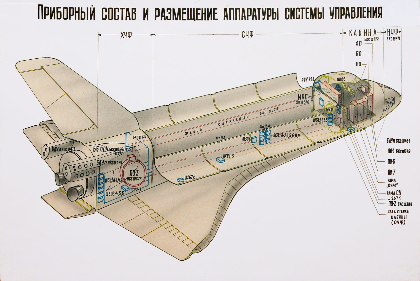 Буран космический корабль чертежи